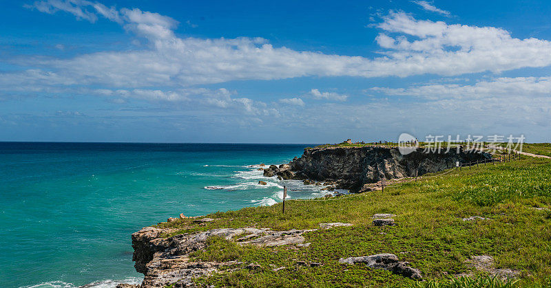 墨西哥Isla Mujeres的Punta Sur码头